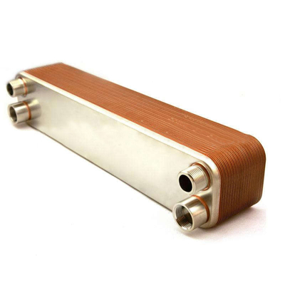 Chuyển đổi nhiệt tấm đúc cho dầu khoáng hoạt động cho máy làm mát không khí mini BPHE