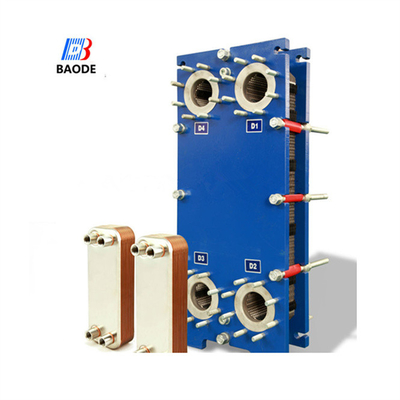 Bộ trao đổi nhiệt tiêu chuẩn miếng đệm NBR Bộ trao đổi nhiệt tấm titan