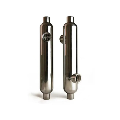 Tùy chỉnh thép không gỉ Ti vật liệu ốp hàn plasma và ống trao đổi nhiệt bể bơi trao đổi nhiệt