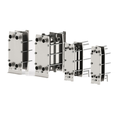 Bia / sữa vệ sinh đĩa trao đổi nhiệt thép không gỉ CIP sưởi ấm