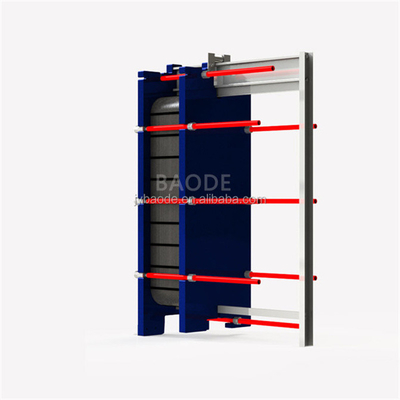 Máy trao đổi nhiệt tấm bốc hơi bán hàn hiệu suất cao cho ngành công nghiệp thực phẩm và hàng hải
