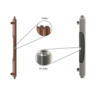 Máy trao đổi nhiệt cánh bên Stainless Steel Fin Sidearm Heat Exchanger