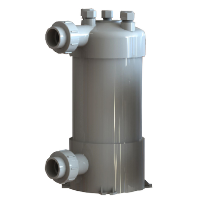 Máy làm mát bể cá chất lượng cao, dây chuyền làm mát, trao đổi nhiệt Titanium PVC Shell cho nuôi trồng thủy sản