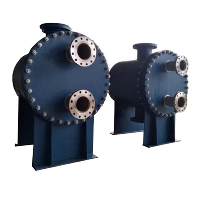 Máy nén không khí tấm và vỏ trao đổi nhiệt Máy làm mát dầu Condenser Evaporator