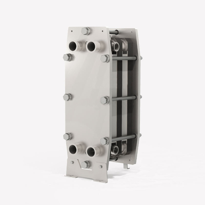Sanitary Stainless Steel Heating Cooling Plate Máy trao đổi nhiệt cho bia sữa nước