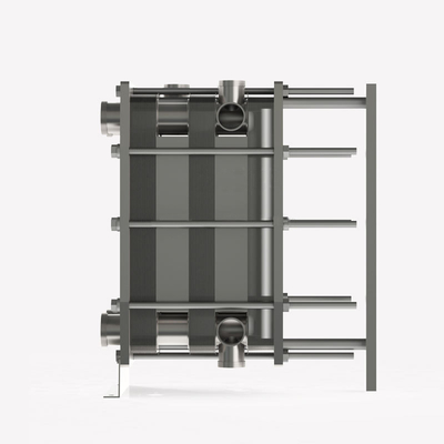 Thép không gỉ công nghiệp vệ sinh sữa lỏng đĩa trao đổi Pasteurizer Steam Gasket đĩa trao đổi nhiệt