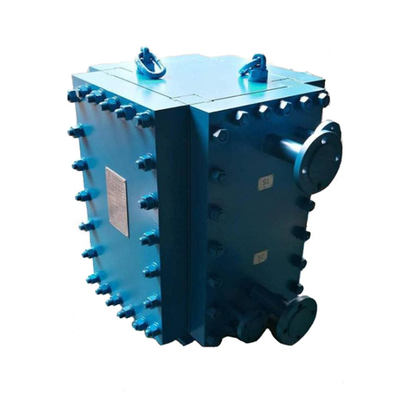 Máy trao đổi nhiệt loại tấm thép không gỉ hàn với cấu trúc Compabloc