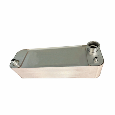 Chất làm mát được hàn nóng Easiliy cài đặt Stainless Steel Wort Chiller Trình trao đổi nhiệt tấm hàn nóng