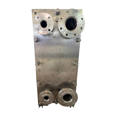 Máy trao đổi nhiệt tấm gasket loại thực phẩm cho quá trình làm mát cho nước trái cây Pasteurizer