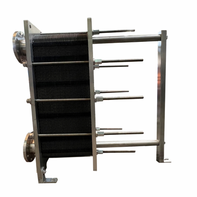 Thức ăn cấp độ đầy đủ thép không gỉ sữa bia wort làm mát vệ sinh đĩa trao đổi nhiệt