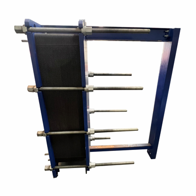 Máy trao đổi nhiệt tấm gasket bán hàn tùy chỉnh với gasket EPDM cho áp suất cao
