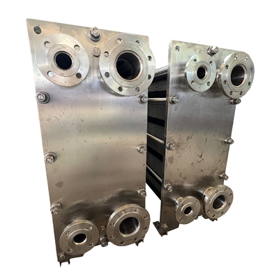 Máy trao đổi nhiệt tấm gasket loại thực phẩm cho quá trình làm mát cho nước trái cây Pasteurizer