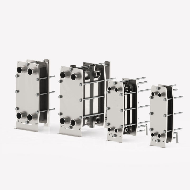 Thép không gỉ công nghiệp vệ sinh sữa lỏng đĩa trao đổi nhiệt Pasteurizer hơi bốc đĩa trao đổi nhiệt