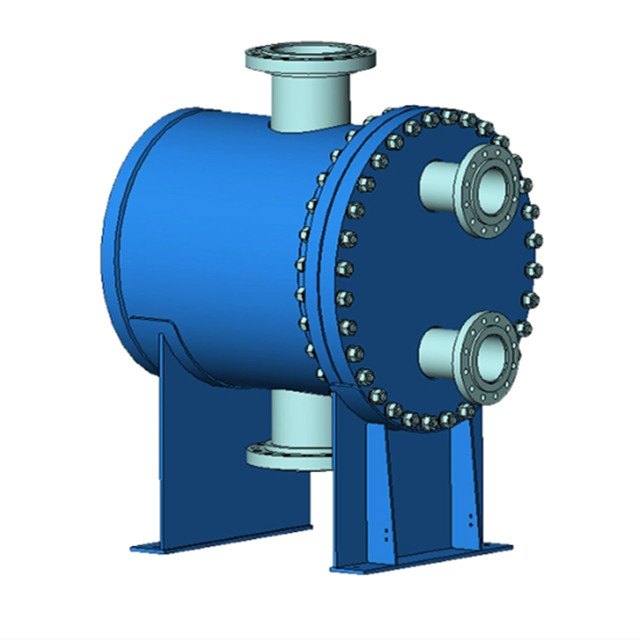 Cao chất lượng tất cả các tấm tròn hàn và trao đổi nhiệt Shell với thiết kế Shell
