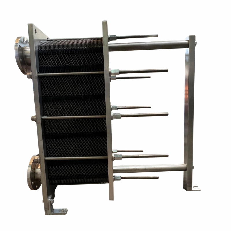Thức ăn cấp độ đầy đủ thép không gỉ sữa bia wort làm mát vệ sinh đĩa trao đổi nhiệt