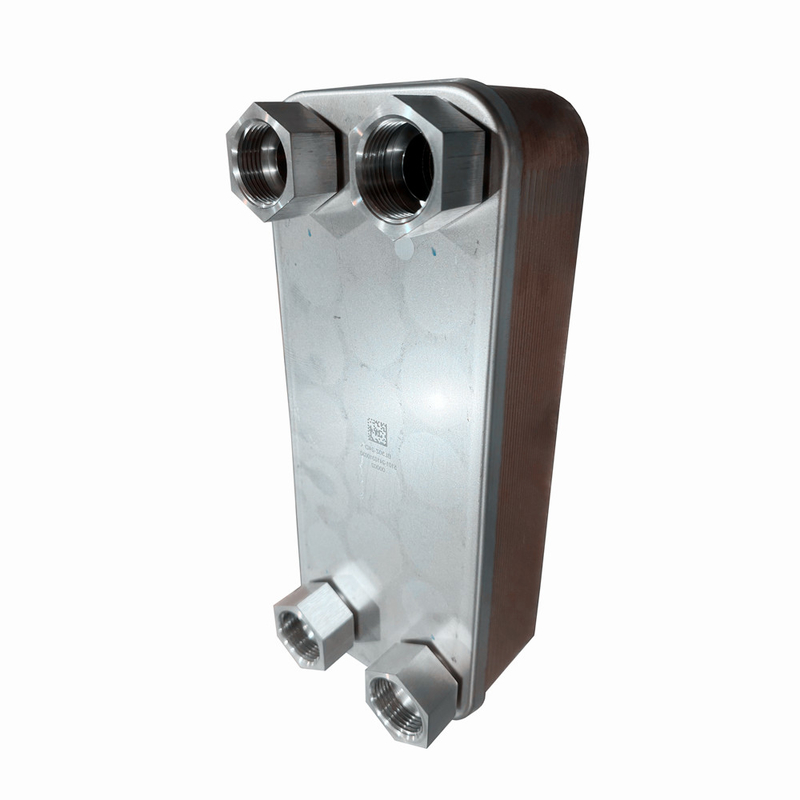 Giá cạnh tranh Chuyển đổi nhiệt tấm đồng đúc cho HVAC máy lạnh máy bơm nhiệt &amp; condenser evaporator cooler