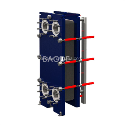 BH100 Máy trao đổi nhiệt tấm vỏ thép không gỉ cho hệ thống làm mát nước biển